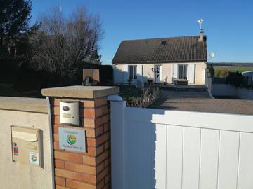 Chambre d’hôte pour 4 personnes dans Hermé