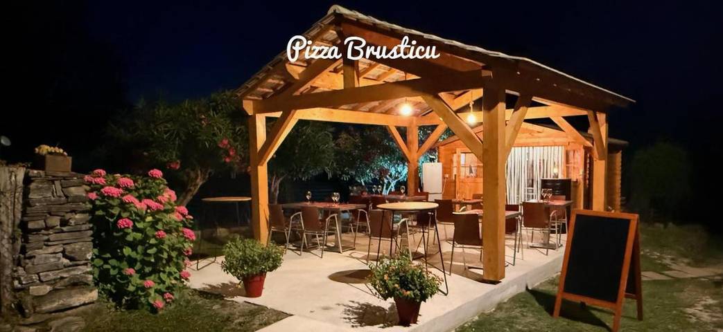 Location de vacances pour 4 personnes, avec jardin et vue à Carcheto-Brustico - 2