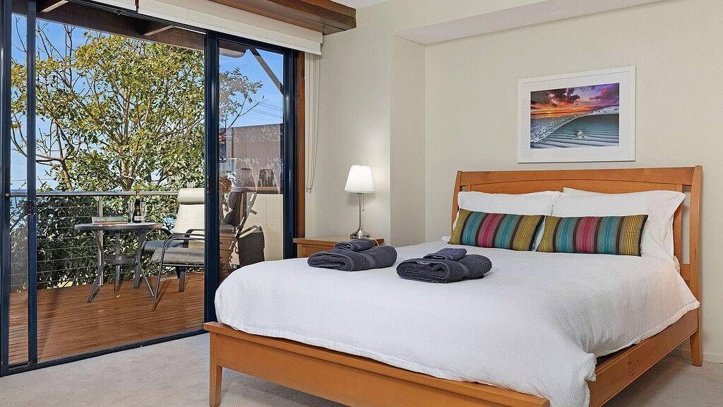 Oasis on the Beach :: Auf der anderen Straßenseite vom Strand bietet sich eine großartige Aussicht auf die Jervis Bay in Vicentia NSW, Jervis Bay