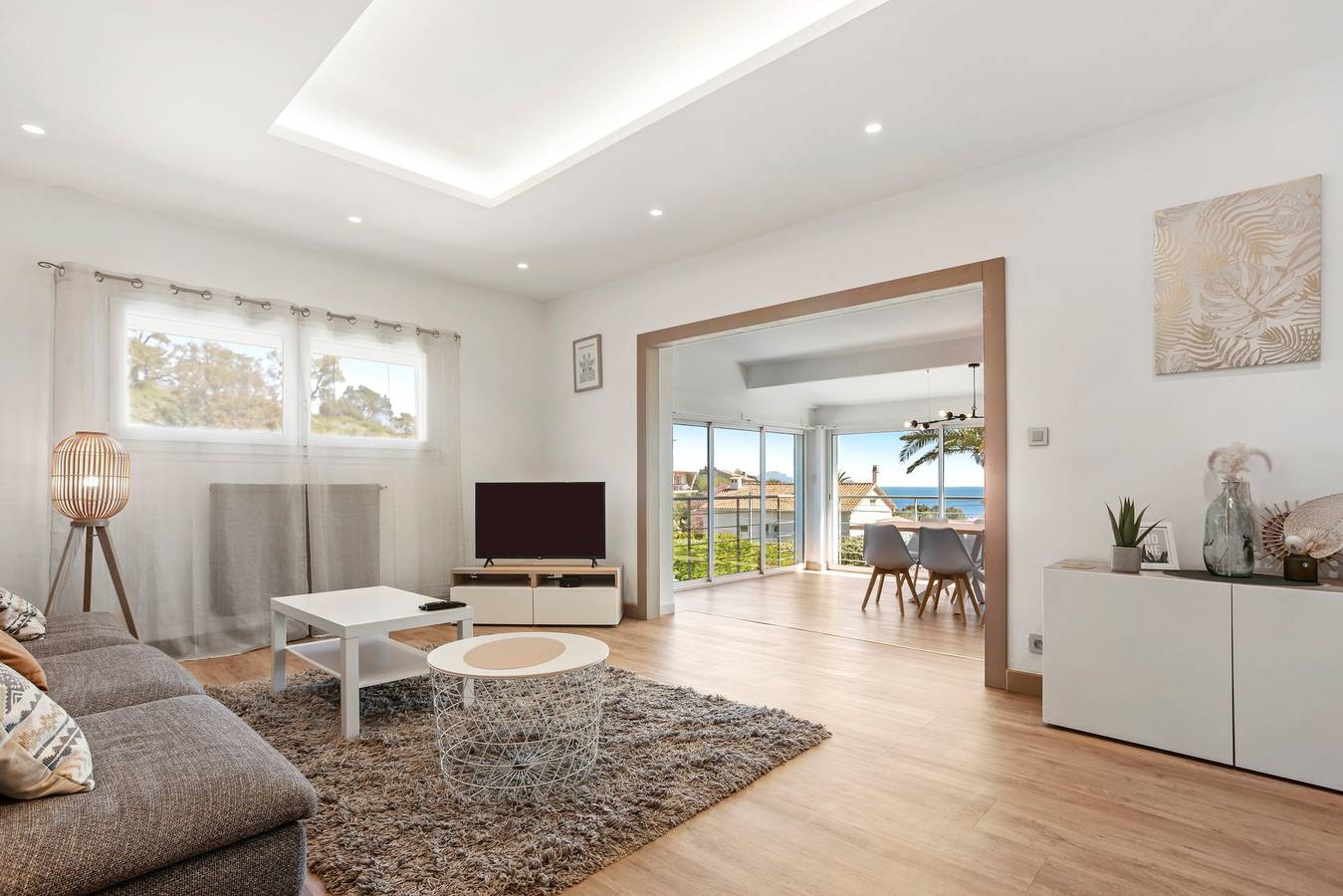 Villa 'Palmier' mit Meerblick, Wlan und Klimaanlage in Roquebrune-sur-Argens, Mittelmeerküste (Frankreich)