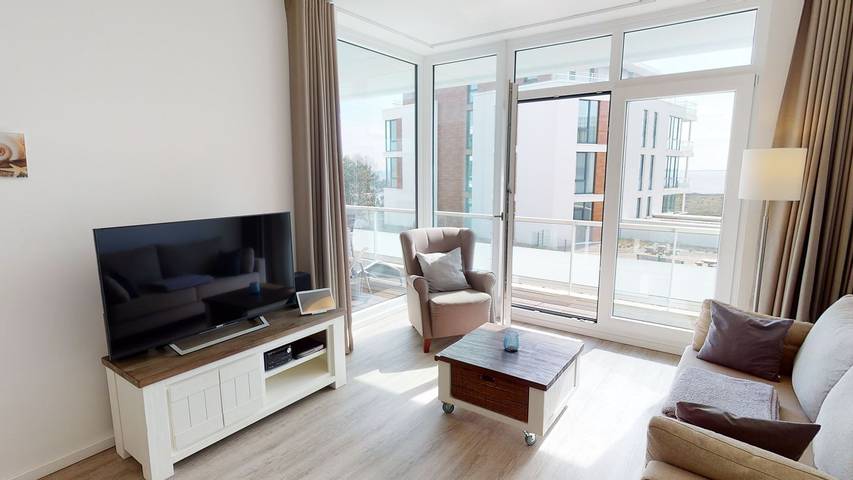 Ferienwohnung für 4 Personen, mit Balkon und Sauna, mit Haustier in Neustadt in Holstein - 4