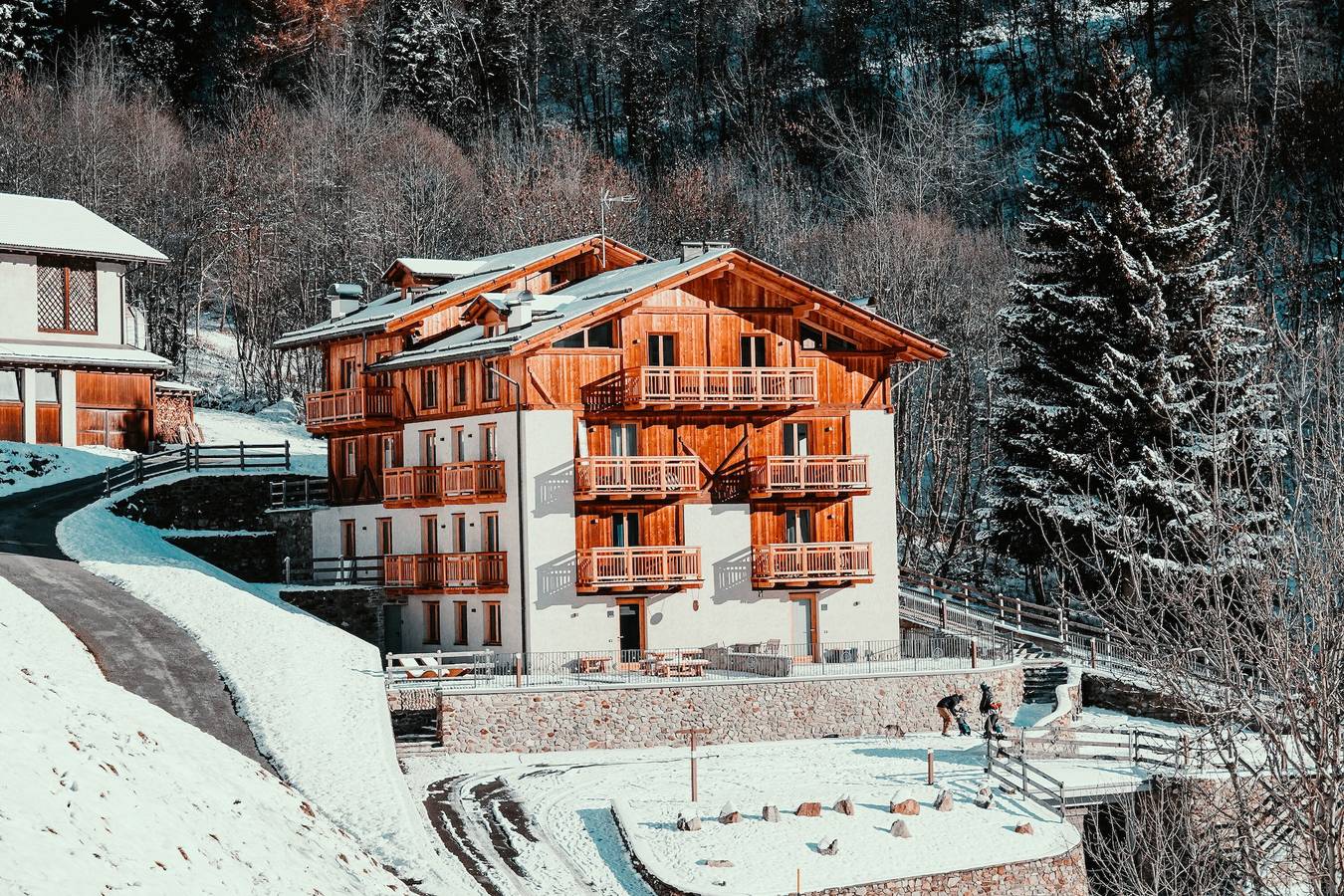 Ganze Wohnung, Alpines Chalet „La Casa di Larice“ mit privatem Garten – Val di Rabbi in Piazzola, Rabbi