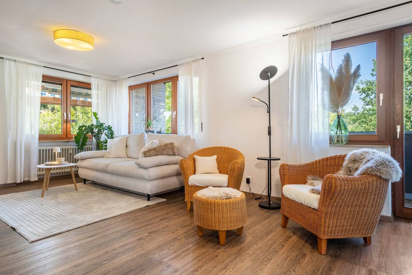 Apartamento entero, Apartamento Gartenblick Tettnang con terraza cubierta in Tettnang, Region Bodensee-Oberschwaben