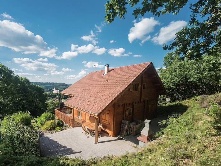 Ferienhaus für 8 Personen, mit Balkon und Sauna, kinderfreundlich