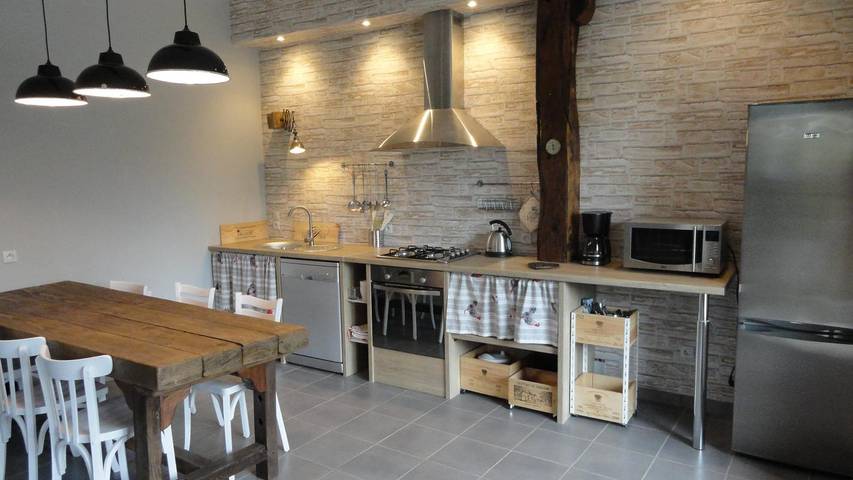 Gîte pour 6 personnes, avec Terrasse et Jardin dans Esprels