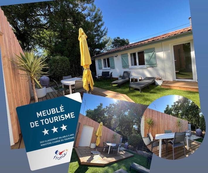Location de vacances pour 4 personnes, avec Terrasse et Jardin dans Cassy