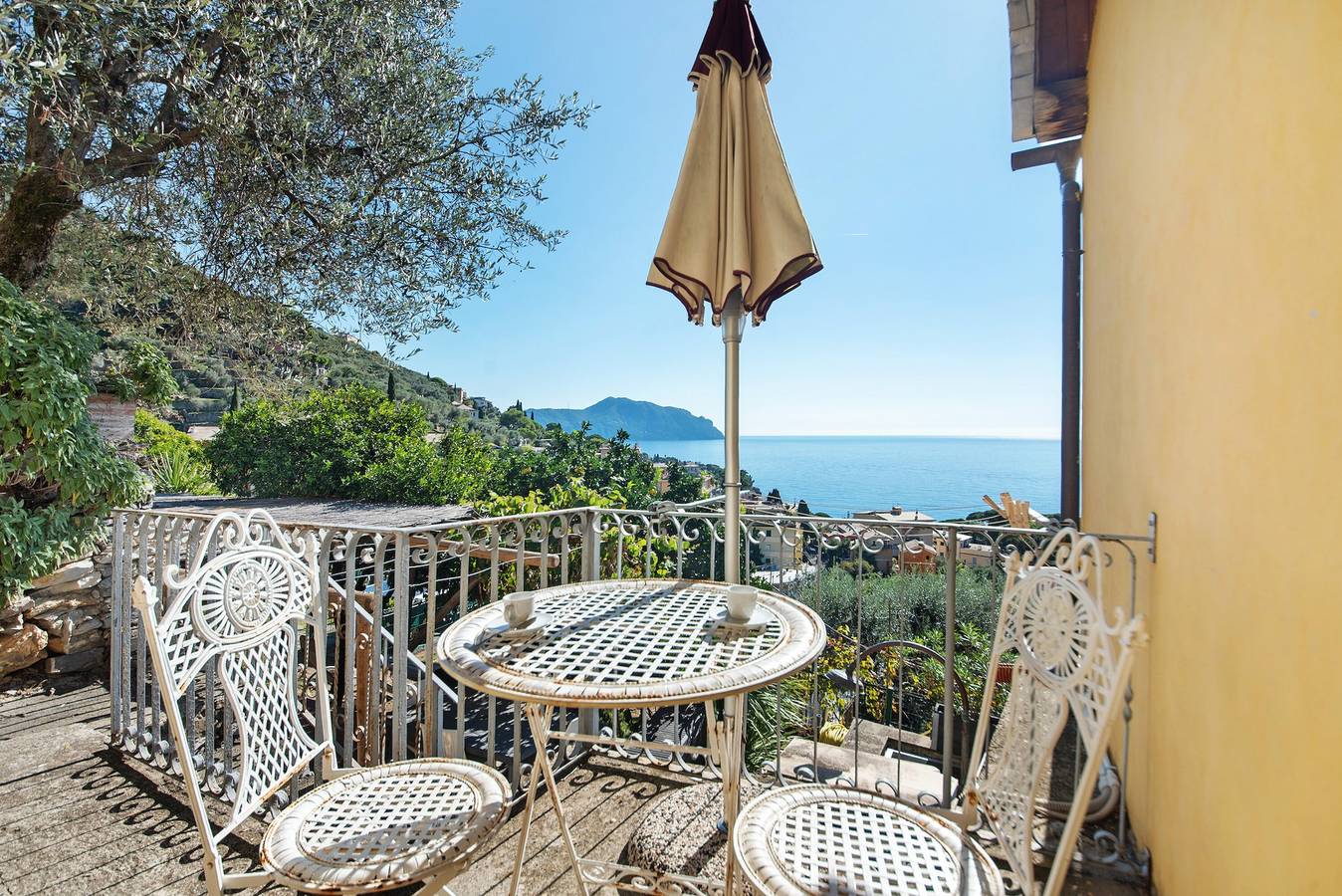 Værelse for 2 personer med have in Bogliasco, Liguriens kyste
