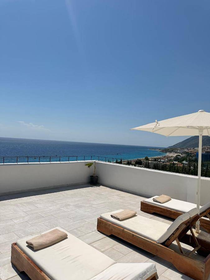 Appartement de vacances pour 4 personnes, avec Balcon ainsi que Terrasse et Vue