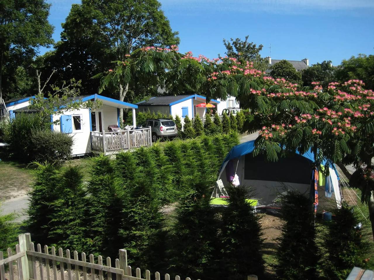 Mobil-home Relax - 2 chambres - Terrasse intégrée - 26m² 4 personnes in Ploemeur, Côte des Mégalithes