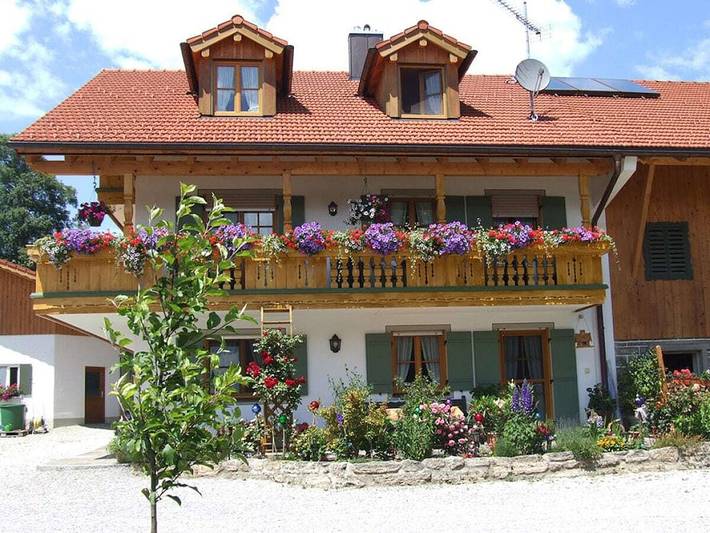 Ferienhaus für 2 Personen, mit Balkon in Das Blaue Land - 4