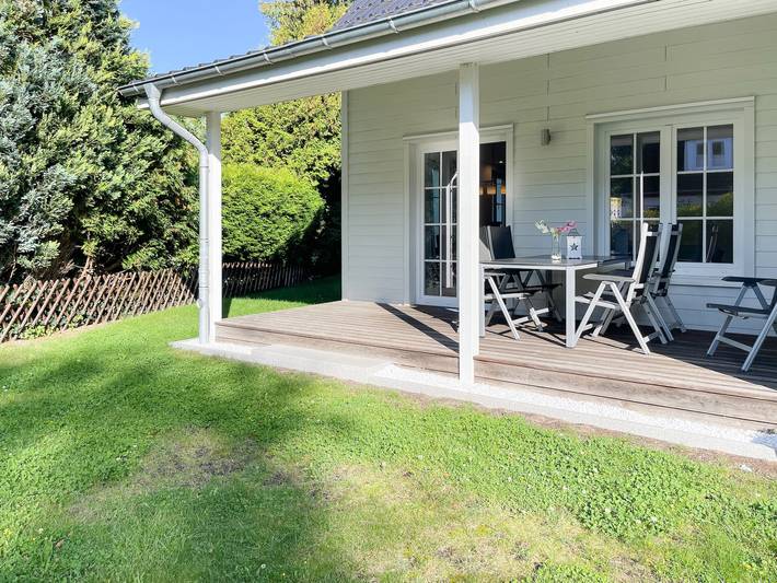 Ferienhaus für 5 Personen, mit Terrasse und Garten