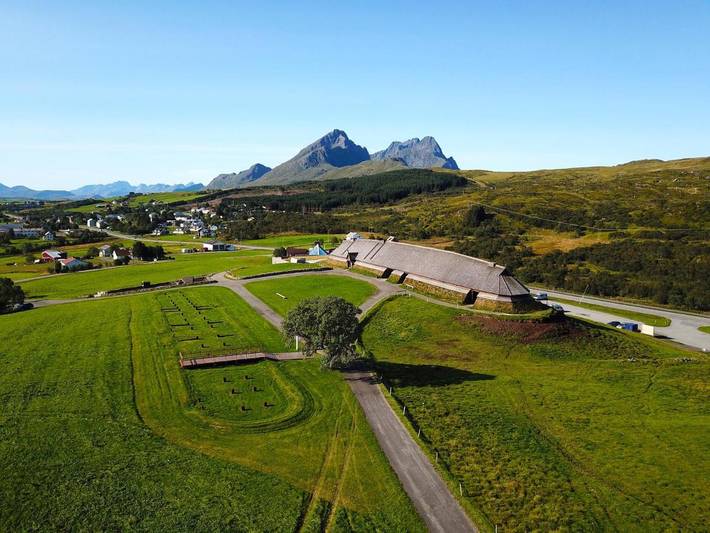 Ferienwohnung für 5 Personen, mit Terrasse und Garten sowie Sauna und Ausblick in Leknes - 3