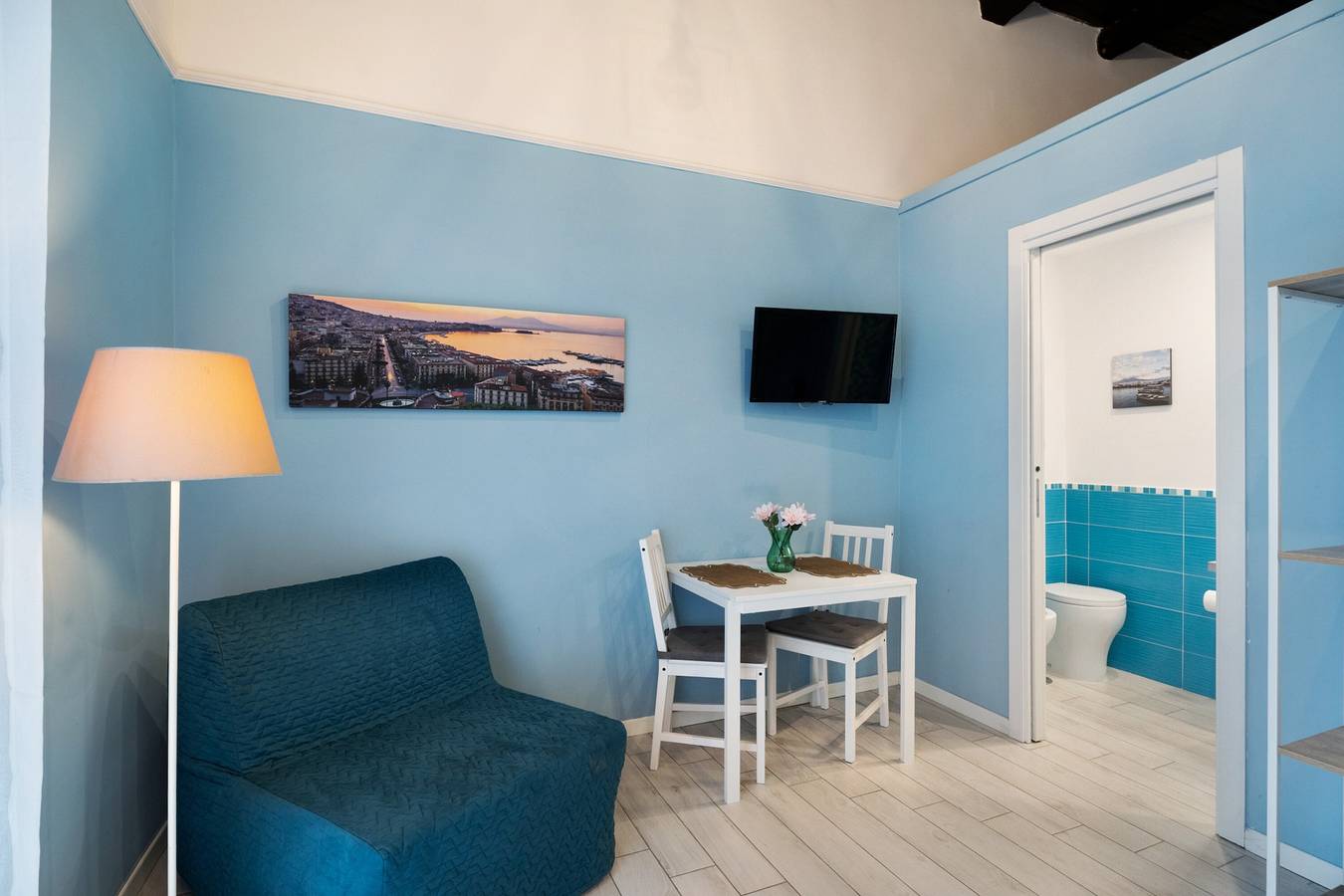 Ferienwohnung 'La suite del porto antico' – Nähe Hafen, Balkon, Wlan, Klimaanlage in Neapel, Neapel Provinz