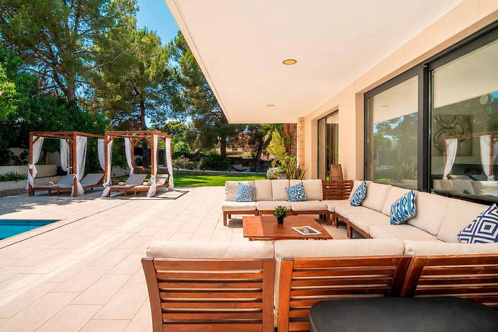 Finca für 11 Personen, mit Terrasse und Garten in Calvià - 2