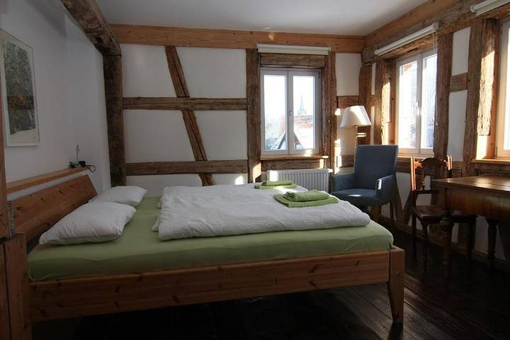 Ferienwohnung für 6 Personen, mit Balkon und Ausblick in Dornhan