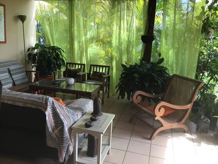 Gîte pour 2 personnes, avec terrasse ainsi que jardin et vue à Bras-Panon - 3