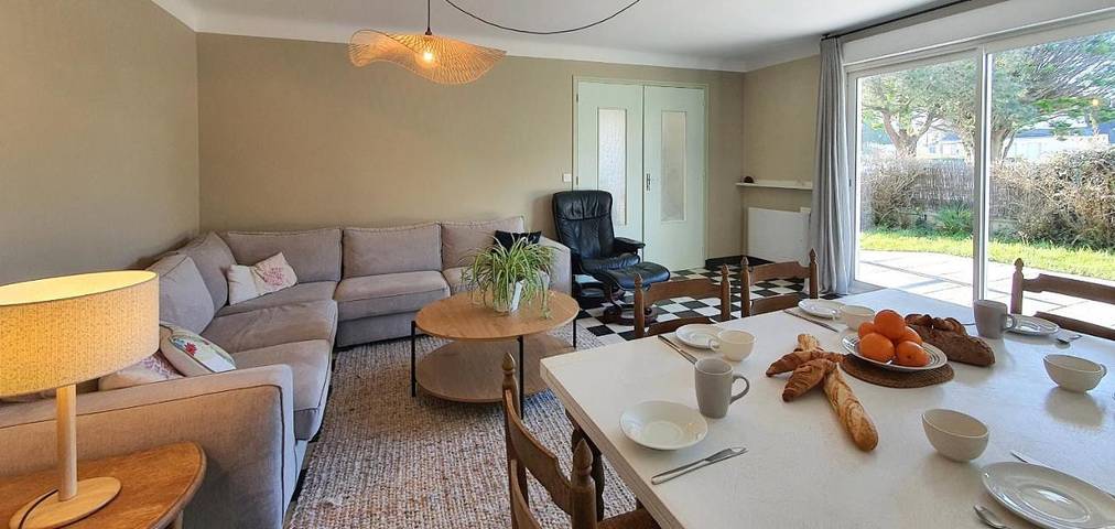 Location de vacances pour 6 personnes, avec jardin et terrasse dans Casino de Quiberon - 2