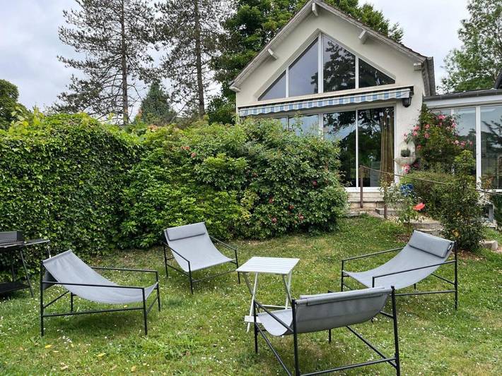 Maison d’hôte pour 4 personnes, avec vue et jardin à Giverny