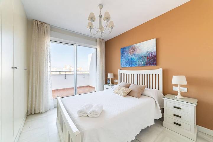 Appartamento intero, Bright  Penthouse With Sun All Day And Views Of The Sea And The Golf  Course in Playa Serena (Roquetas de Mar), Roquetas de Mar