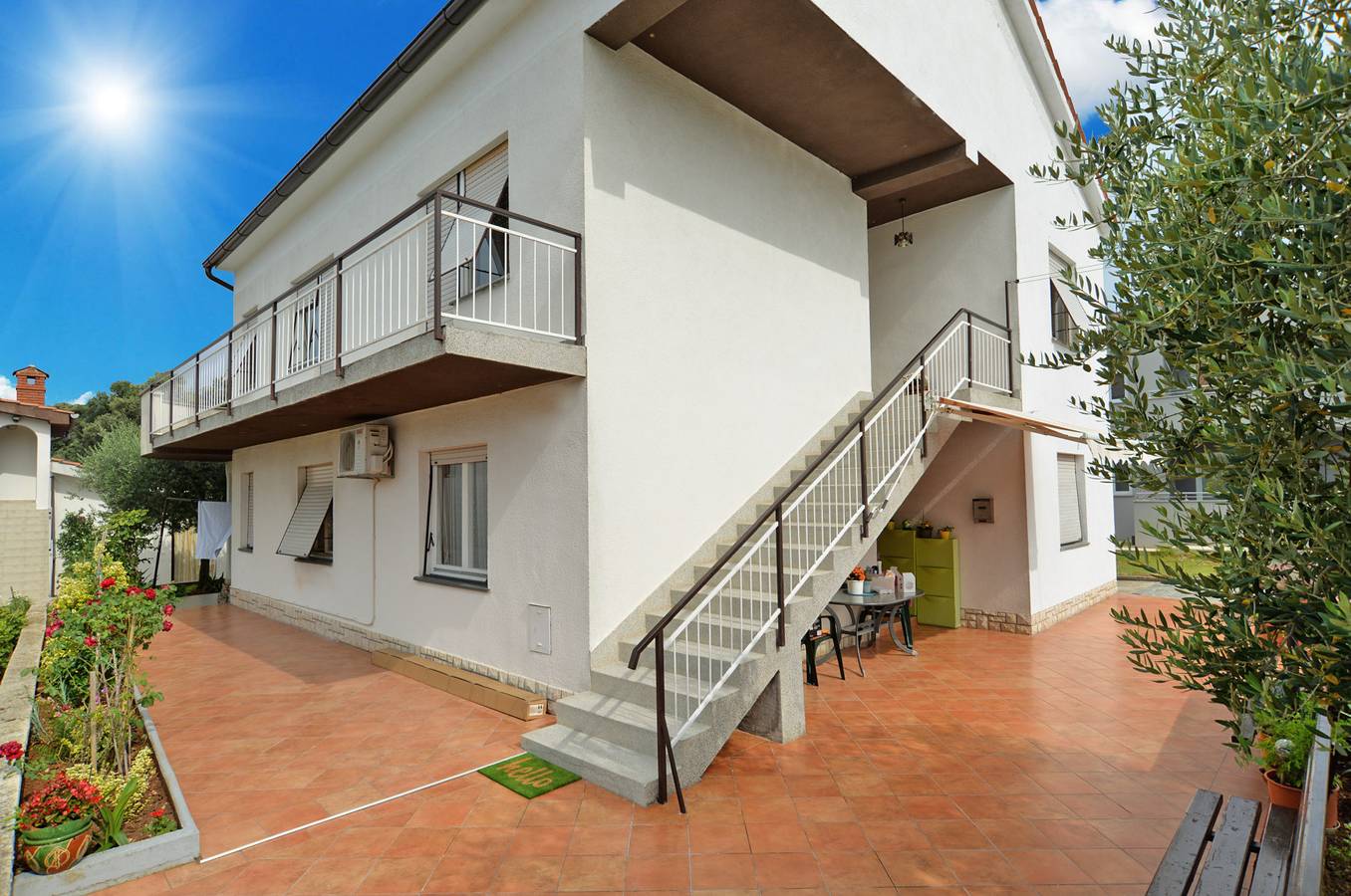 Ganze Wohnung, Ferienwohnung für 2 Personen mit Terrasse in Pula-Medulin, Pula