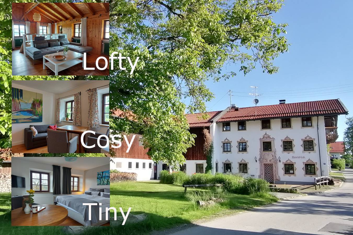 Ganze Ferienwohnung, Marxhof im Chiemgau - Studio Tiny in Seebruck, Chiemsee