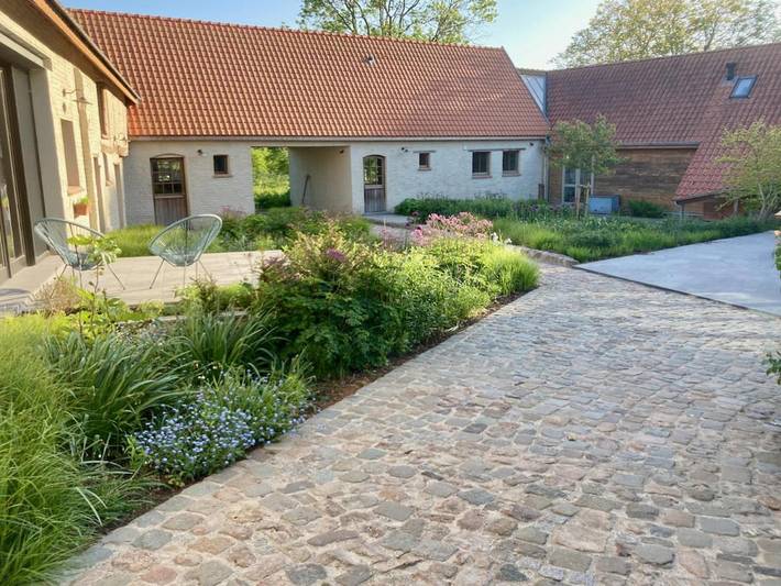 Maison de vacances pour 5 personnes, avec Terrasse ainsi que Jardin et Vue à Kluisbergen