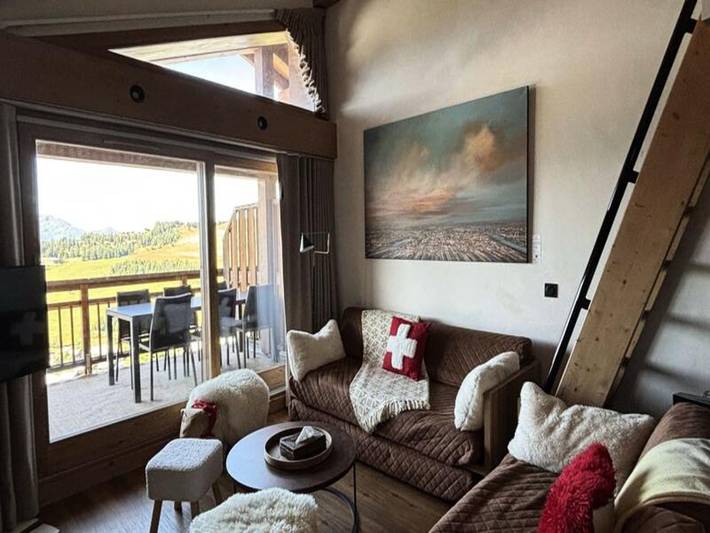 Appartement de vacances pour 10 personnes, avec jacuzzi et balcon, adapté aux familles à Les Saisies