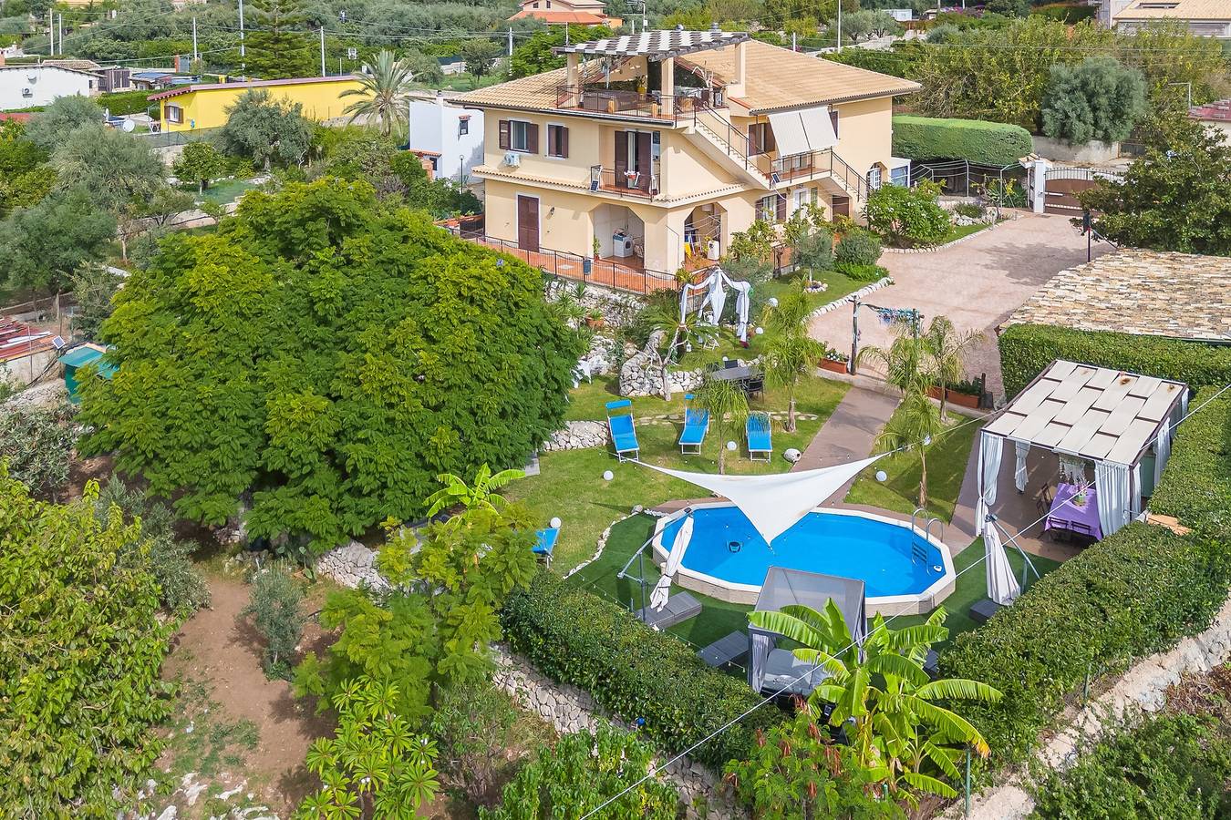 Entire apartment, La Casa del Vagabondo – Panoramic Villa with Pool near Syracuse in Syracuse, Syracuse Province
