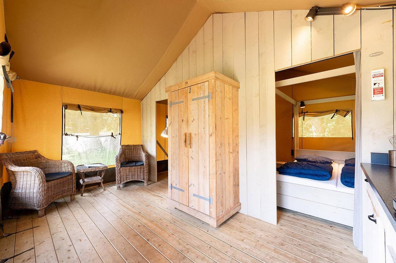 Camping de Vaubarlet — De Vaubarlet | Villatent Wood | 5 pers. in Sainte-Sigolène, Macizo Central