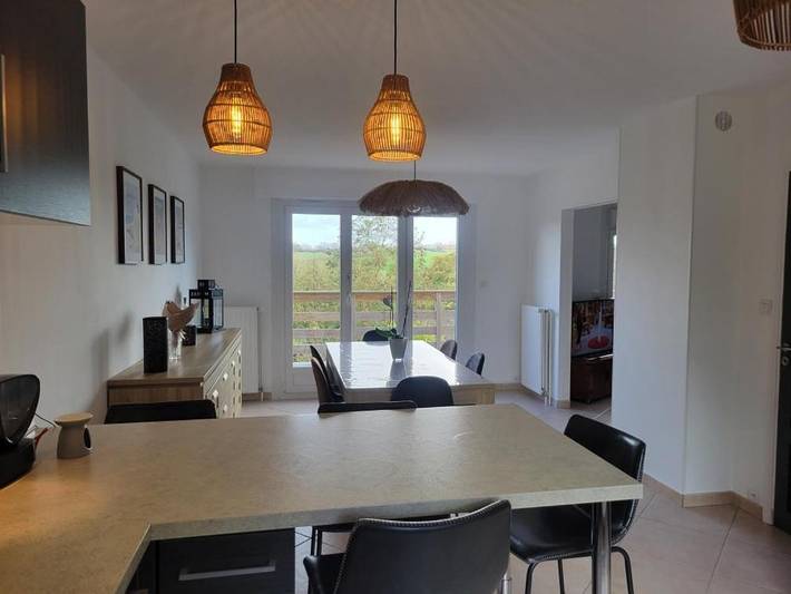 Location de vacances pour 6 personnes, avec jardin et vue, animaux acceptés à Wimille