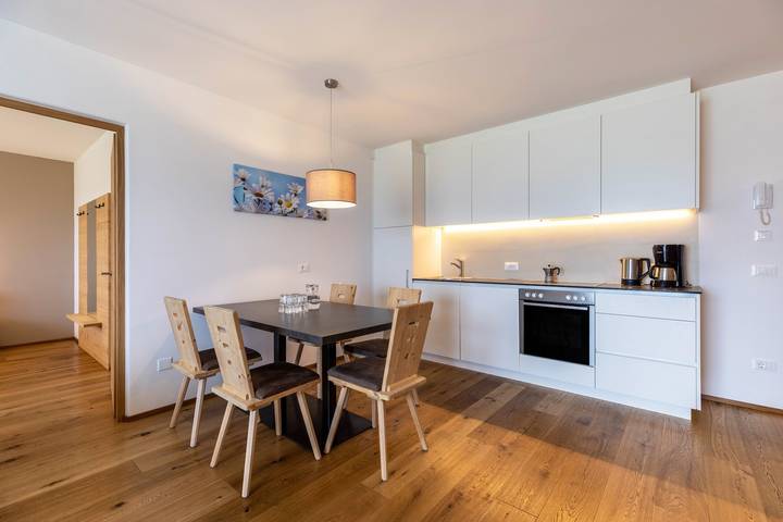 Entire apartment, Apartment "Stefansdorf Wohnung 4" with Mountain View, Wi-Fi, Garden, Balcony and Barbecue in Stefansdorf, St. Lorenzen