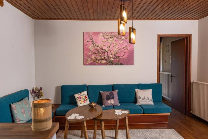 Maison de vacances pour 5 personnes, avec Balcon et Terrasse ainsi que Jardin et Vue
