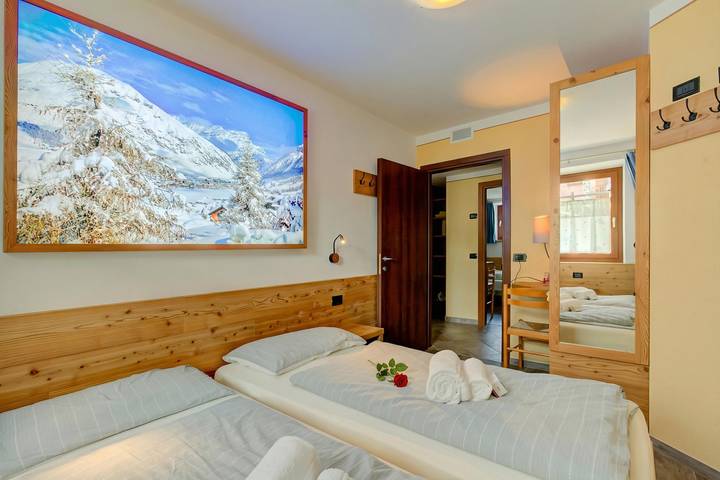 Hel lejlighed, Ferielejlighed for 4 personer med børnepool in Livigno (Town), Livigno