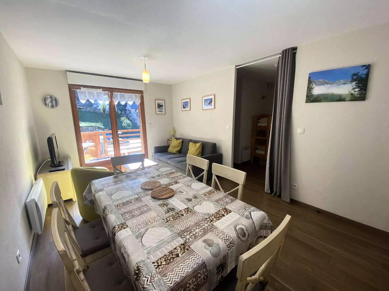 Ganze Wohnung, Gemütliche Wohnung, mit überdachtem Parkplatz und Wifi, in der Nähe des Zentrums von Barèges in Sers, Nationalpark Pyrenäen