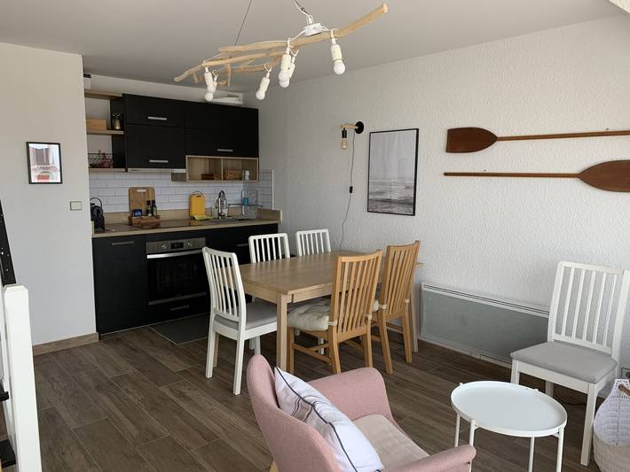 Location de vacances pour 5 personnes, avec balcon à Fort-Mahon-Plage