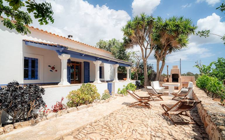 Ferienhaus für 6 Personen, mit Garten auf Formentera