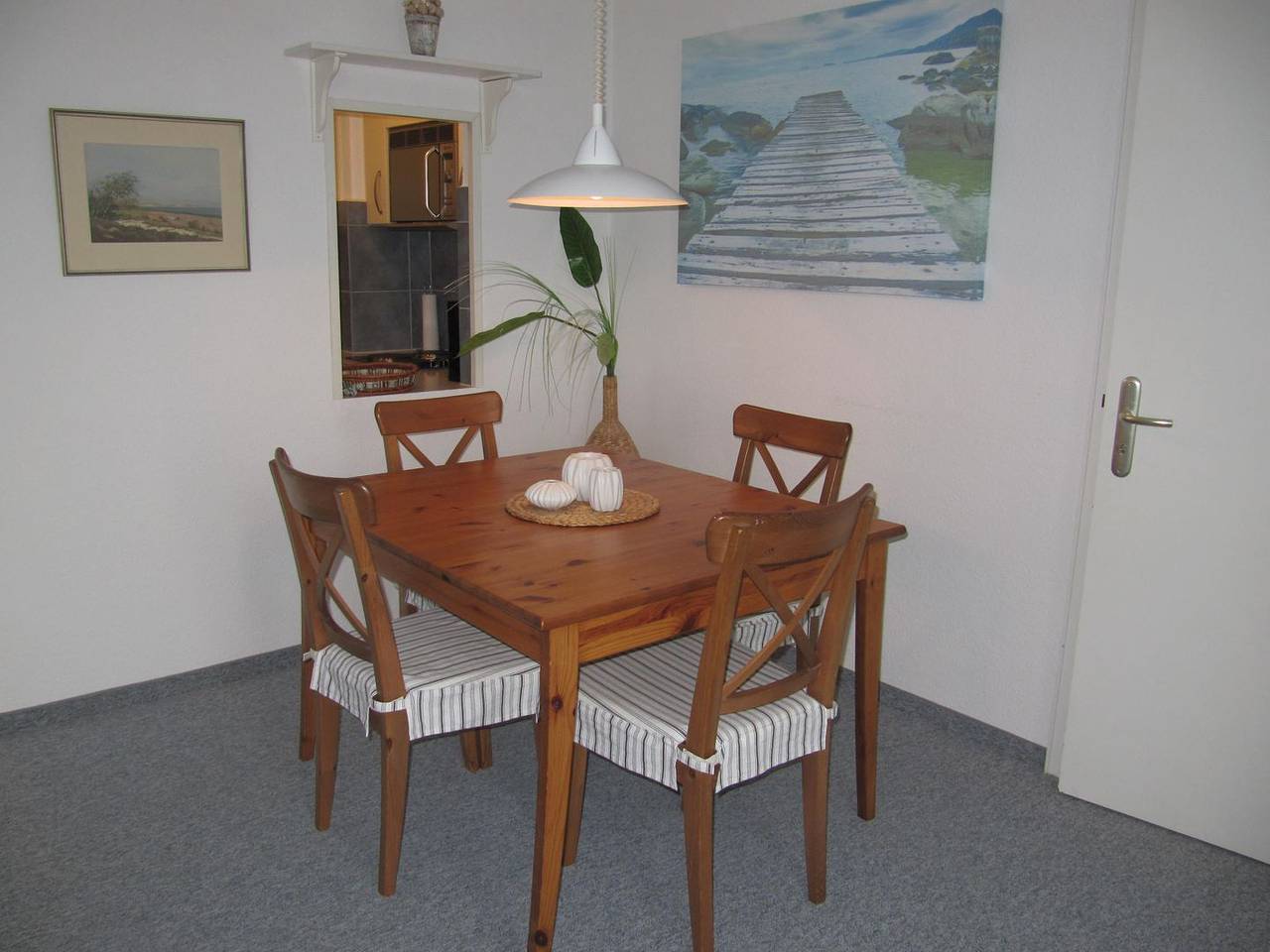 Ganze Wohnung, 2 Zimmer Appartement mit Meerblick in der Bomhoffstr. 5 in Westerland, Sylt (Gemeinde)