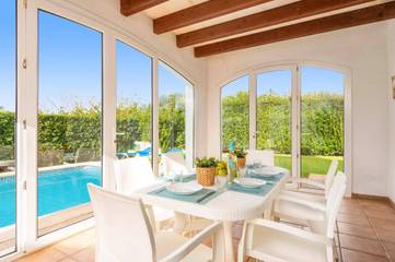 Villa in Sant Lluís, Menorcas Küste für 6 