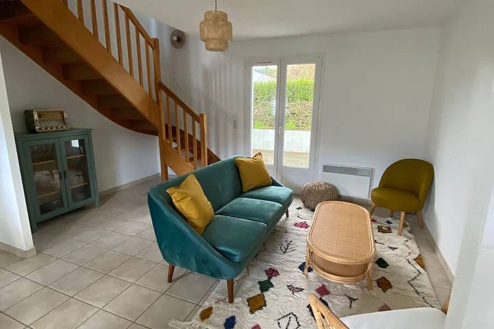 Ferienhaus für 7 Personen, mit Garten