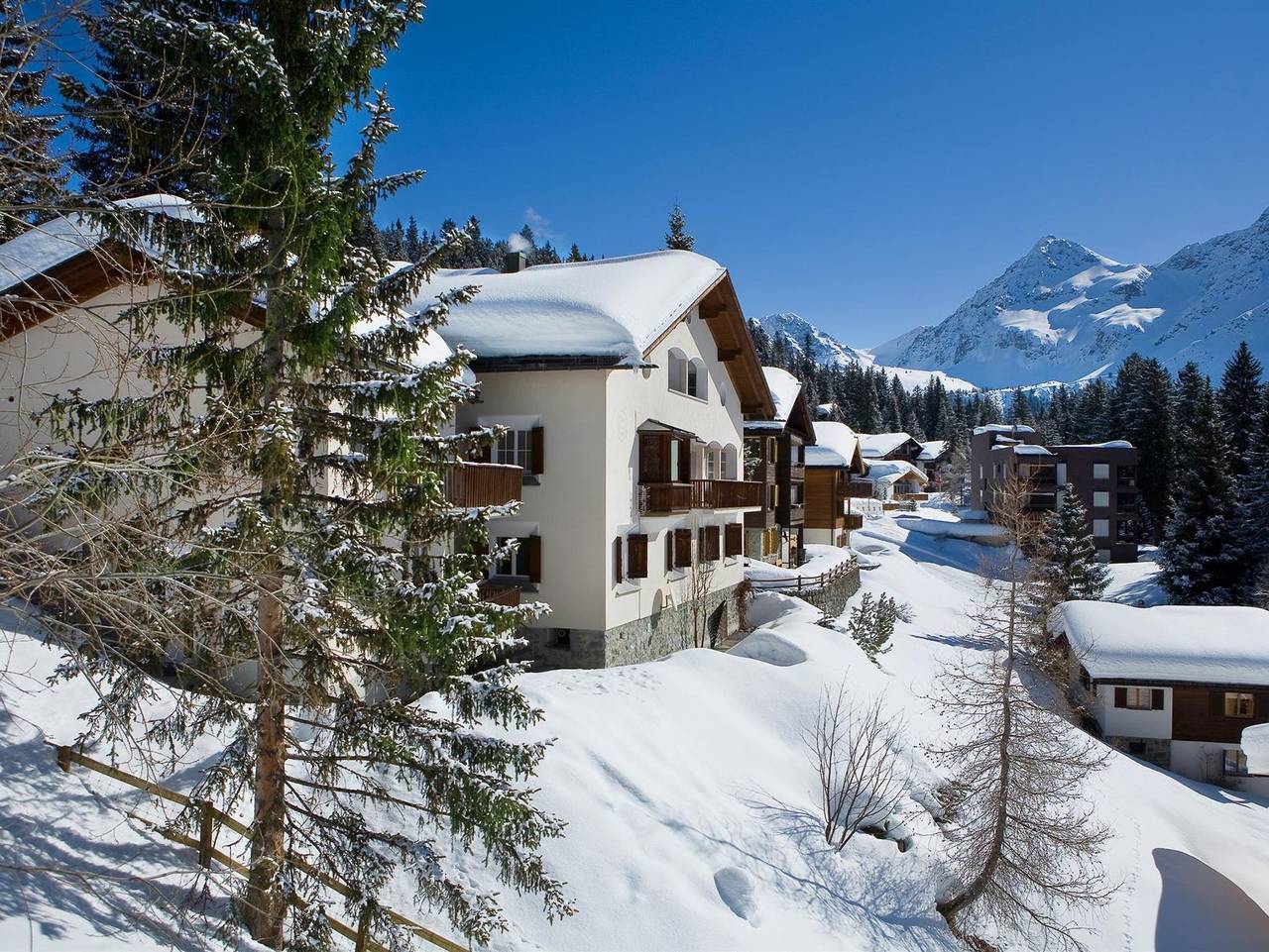 Ganze Ferienwohnung, Bisang L - 4-Bettwohnung in Arosa, Plessur Alpen