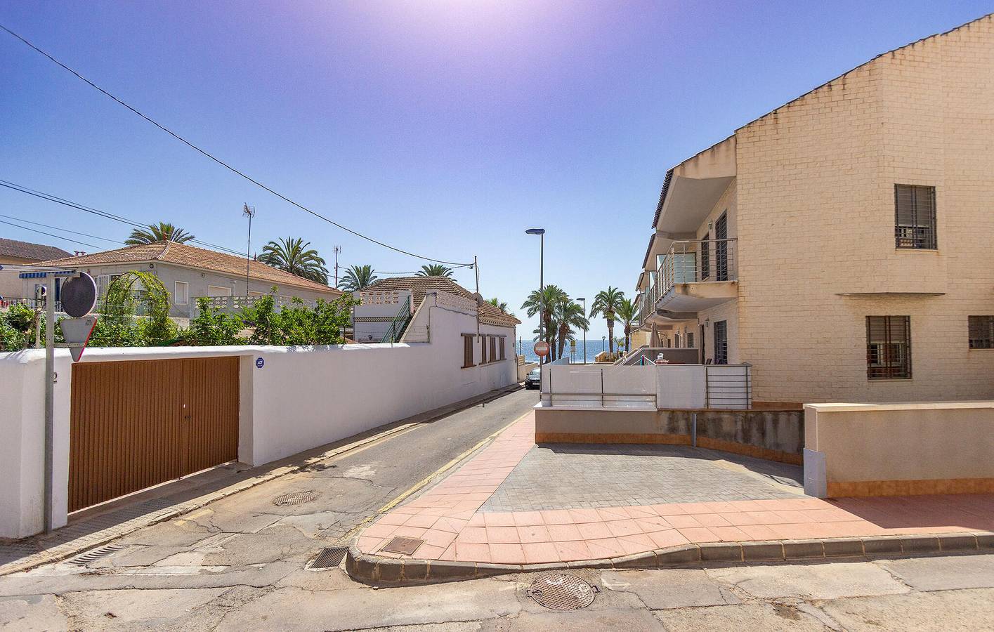 Entire holiday apartment, Sea View Ground Floor Apartment with AC & TV in San Javier, Costa Cálida