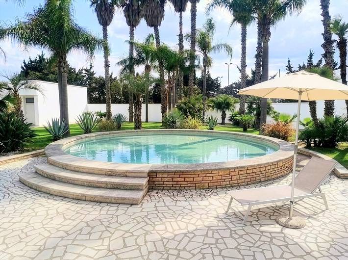 Habitación 'Blu Dea - 2' con terraza compartida, Wi-Fi y aire acondicionado in Porto Cesareo, Golfo de Tarento