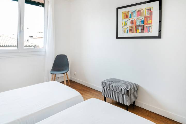 Apartamento entero, Apartamento 'Saint-Jean-de-Luz' con vistas a la montaña y Wi-Fi in San Juan de Luz, Region de Bayona