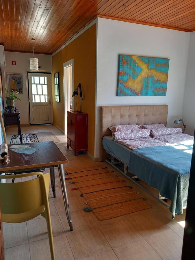 Gîte pour 2 personnes, avec jardin et terrasse ainsi que piscine et vue dans Torres Novas - 4