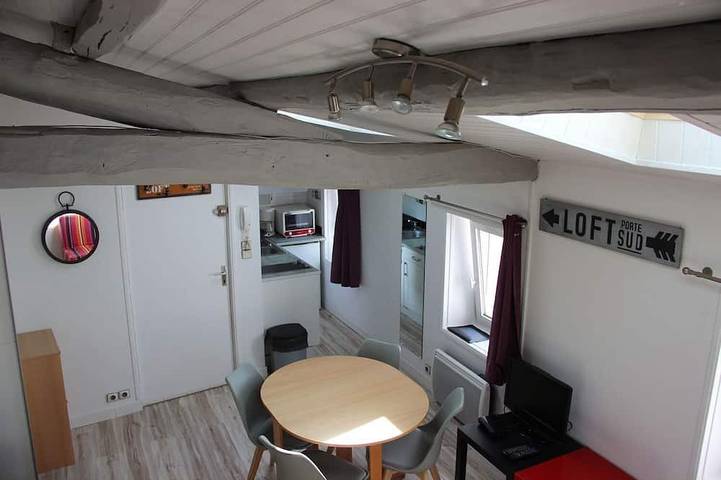 Appartement de vacances pour 3 personnes, avec jardin