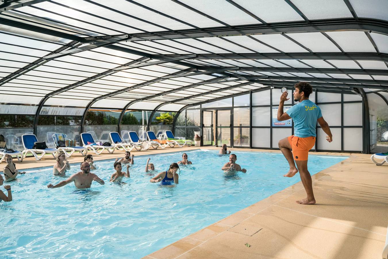 Mobilheim Nirvana Quattro 5 Zimmer 6/8 Personen in Le Fenouiller, Loire-Tal