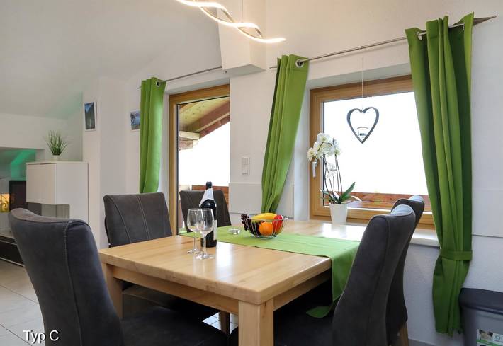 Appartement de vacances pour 6 personnes, avec terrasse ainsi que vue sur le lac et jardin - 1