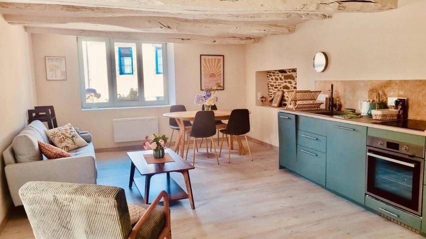 Appartement de vacances pour 4 personnes, avec Vue