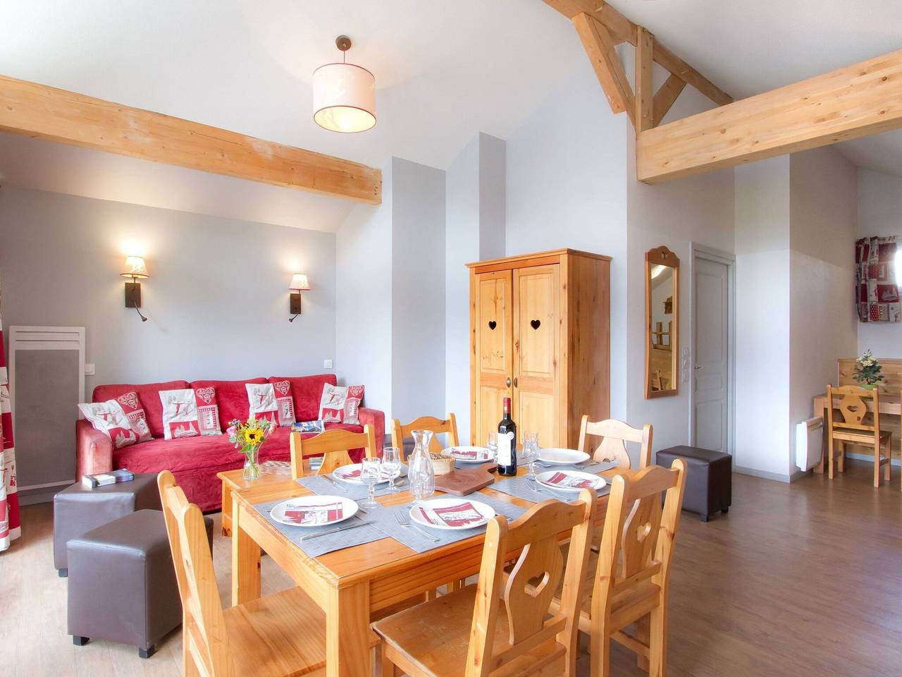 Appartement entier, Appartement dans les Alpes pour tous les groupes in Vénosc, Les Deux Alpes