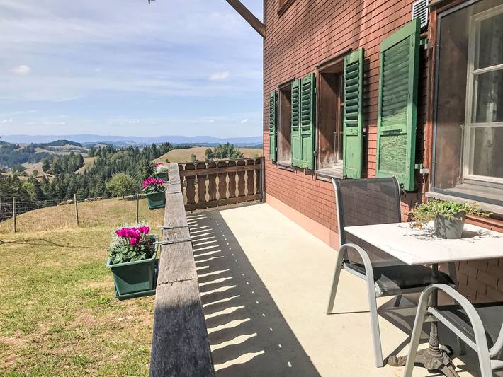 Ferienwohnung für 2 Personen, mit Terrasse und Garten in Hergiswil bei Willisau